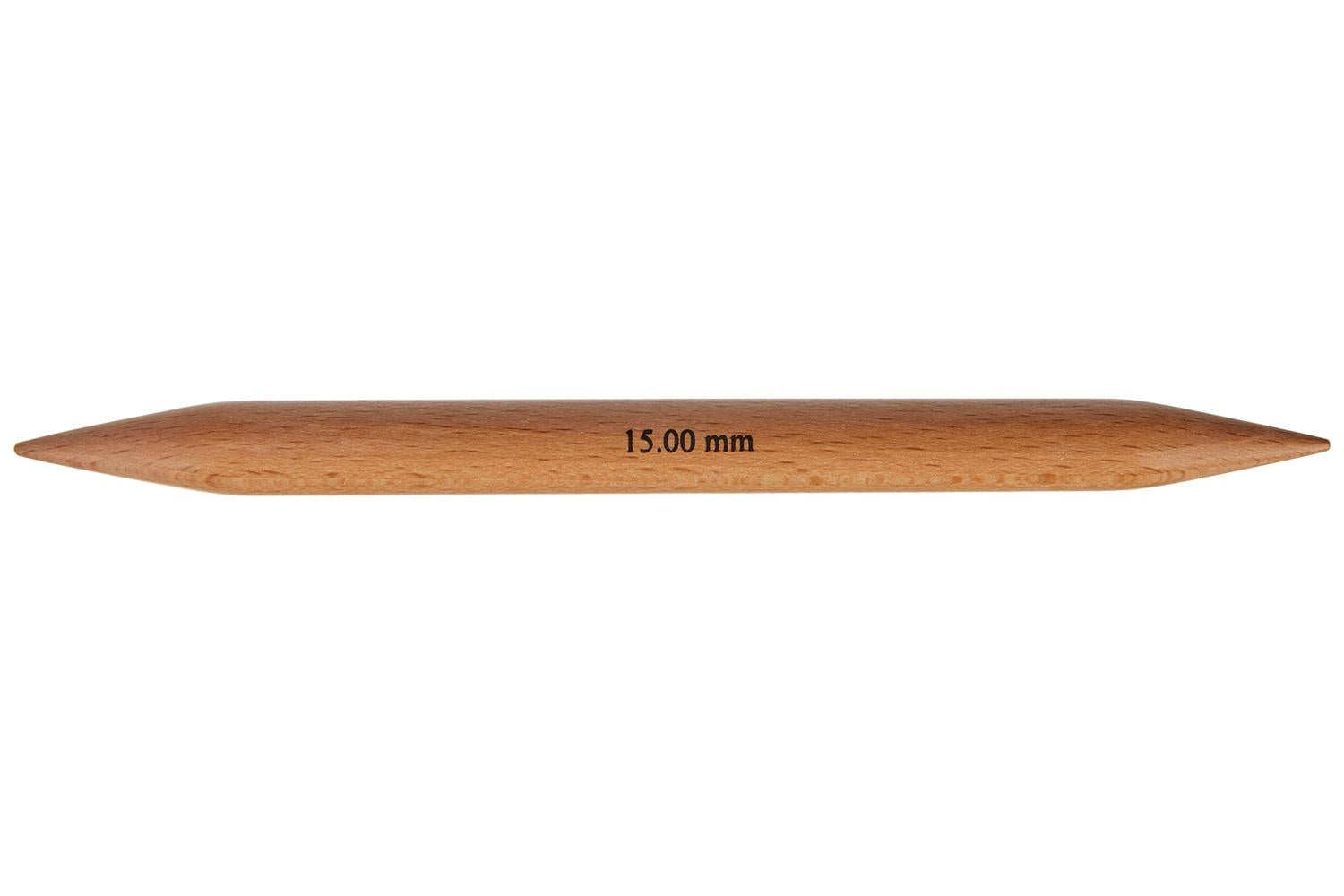 Knitpro Gro-kp35129 - Jumbo Birch Knitting Pins Double-ended-2
