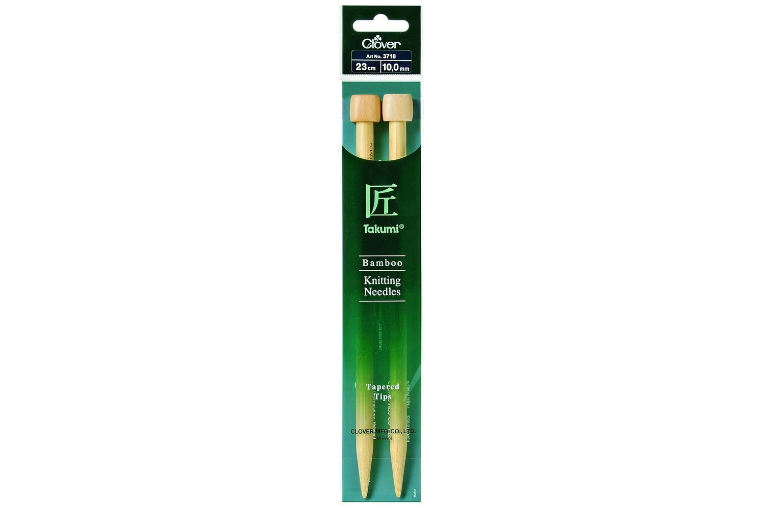 Clover Gro-cl3718 - Knitting Pins Single-ended Takumi Bamboo