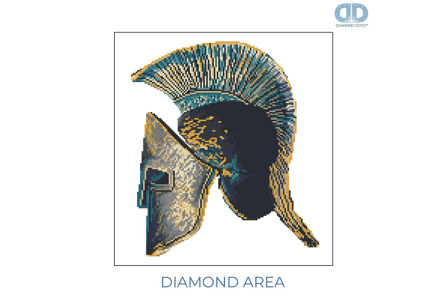 Diamond Dotz Gro-dd7.038 - Spartan Symbol - Diamond Painting-2