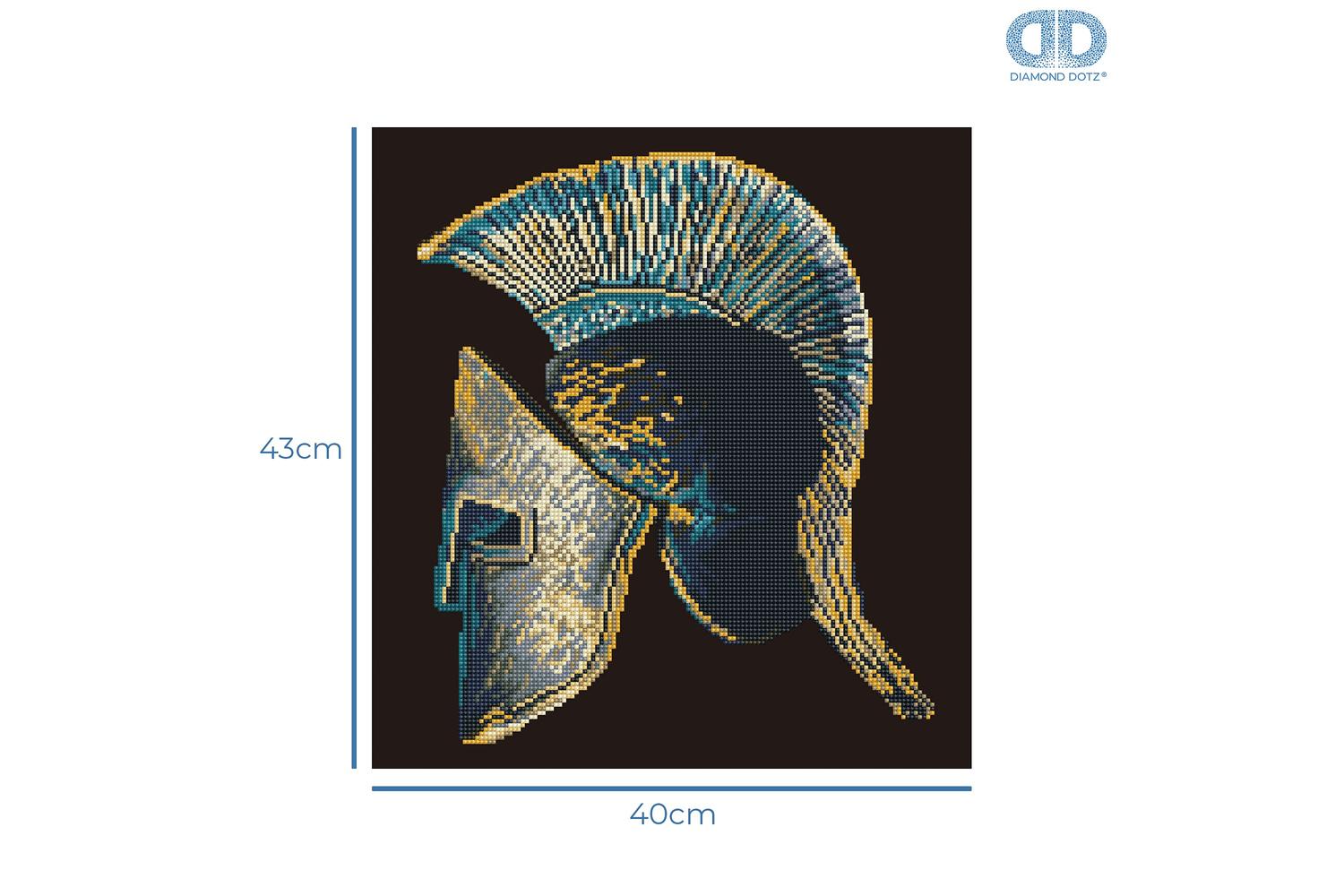 Diamond Dotz Gro-dd7.038 - Spartan Symbol - Diamond Painting-3