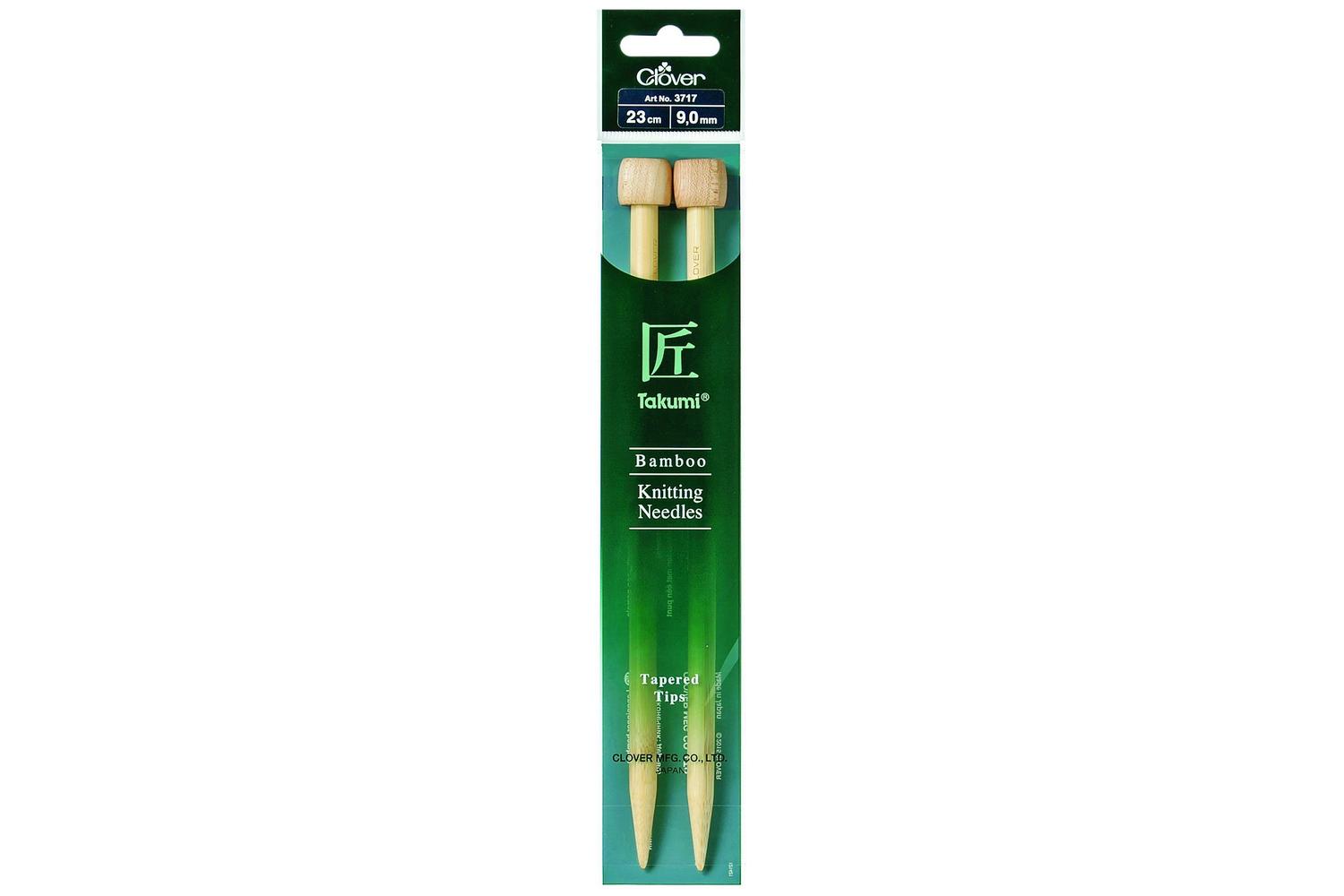 Clover Gro-cl3717 - Knitting Pins Single-ended Takumi Bamboo
