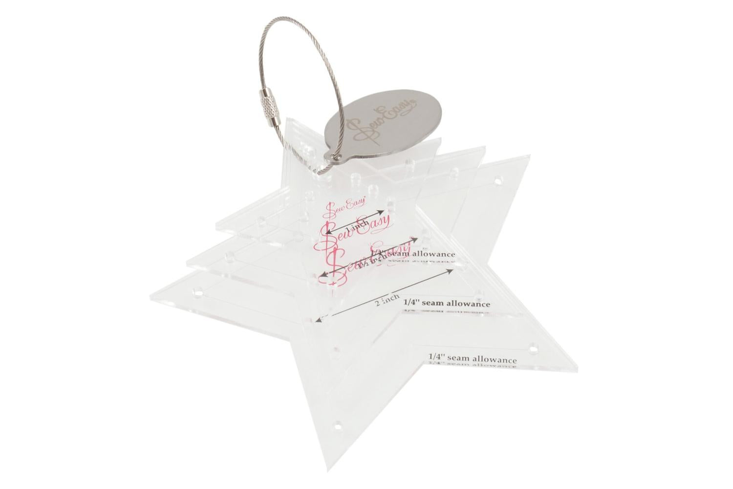 Sew Easy Gro-nl4149 - Tset Mini Stars - Template Set Mini St-2