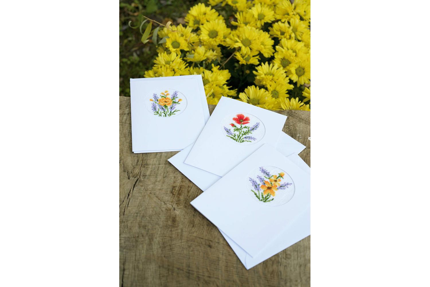 Vervaco Gro-pn-0169664 - Counted Cross Stitch Kit Greetings-2