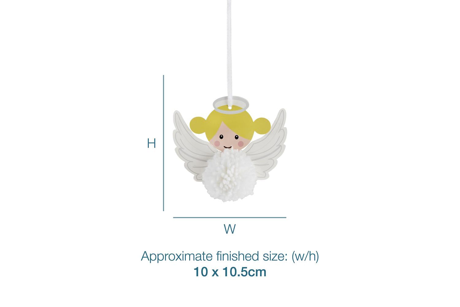 Trimits Gro-gck048 - Pom Pom Angel - Pom Pom Decoration Kit-2
