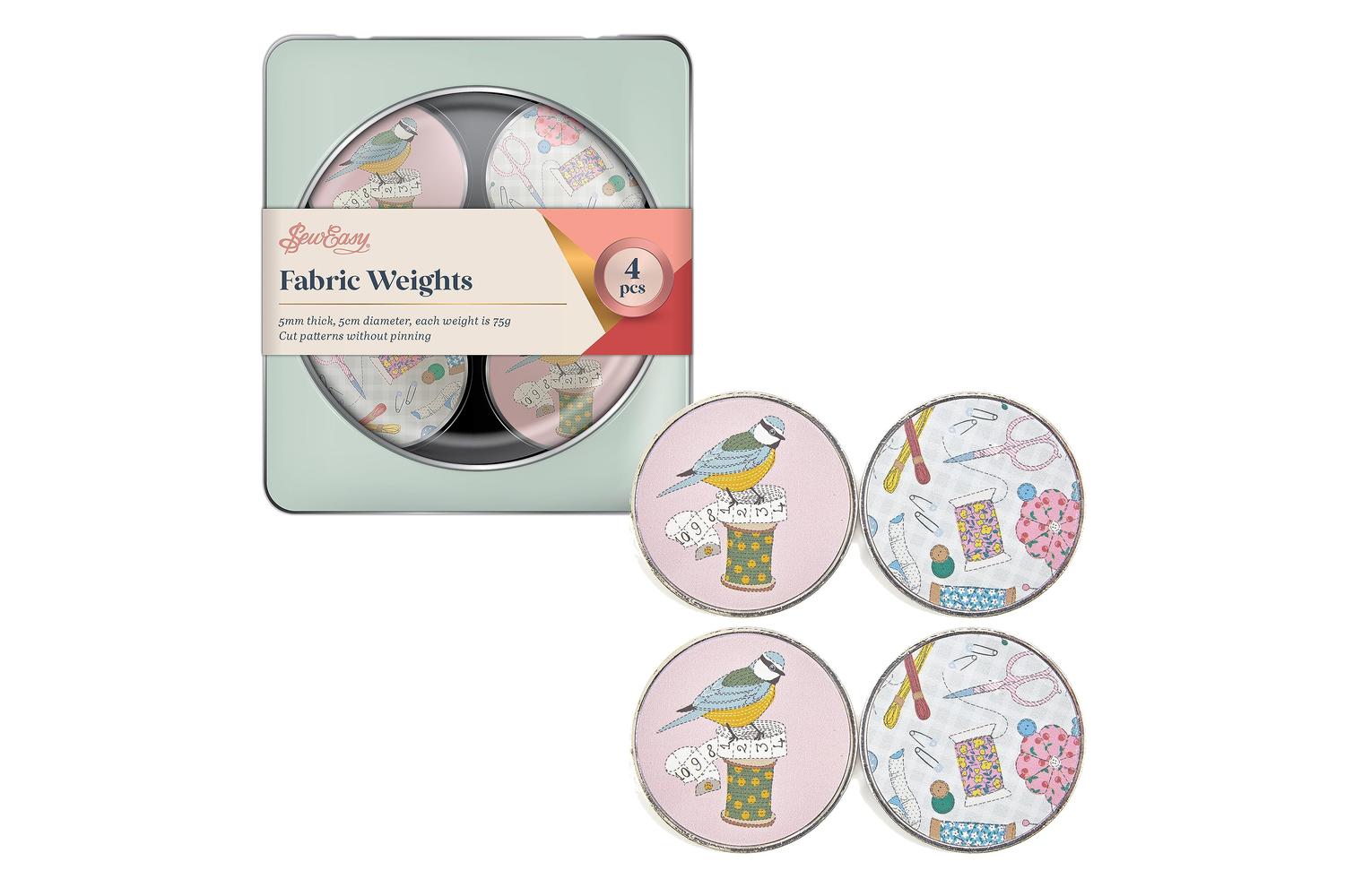 Sew Easy Gro-er907.4.1 - Fweight Pk4 Birds - Fabric Weights