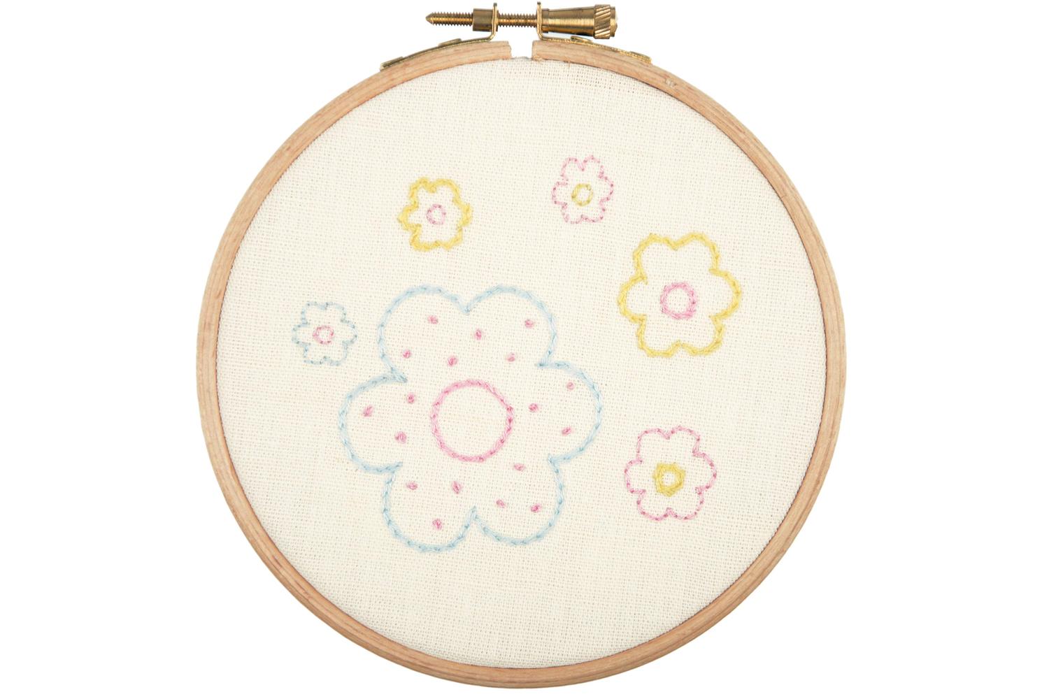 Anchor Gro-ahp106 - Floral Arrangement - Embroidery Kit With-2