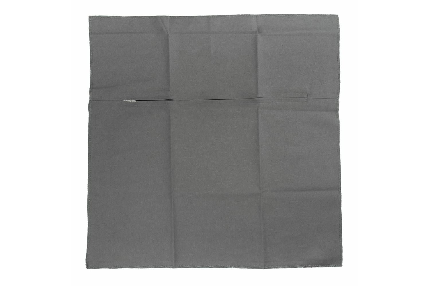 Trimits Gro-tcb4545\gry - Cushion Back With Zipper 45 X 45cm-3
