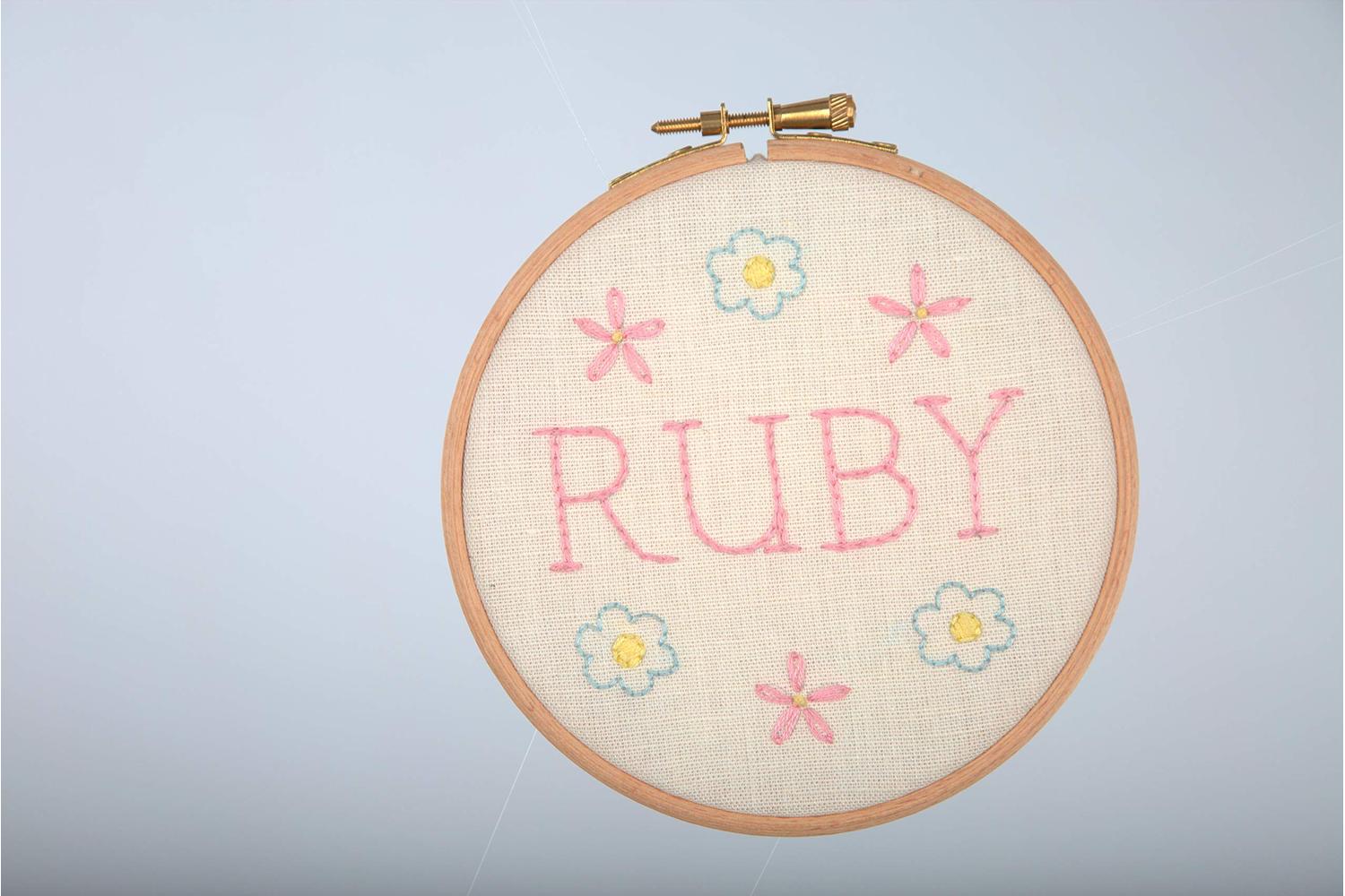 Anchor Gro-ahp103 - Baby Name Plate Kit - Embroidery Kit Wit-2