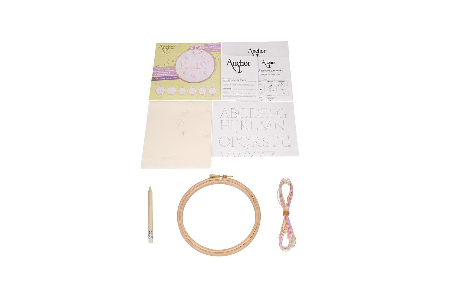 Anchor Gro-ahp103 - Baby Name Plate Kit - Embroidery Kit Wit-4
