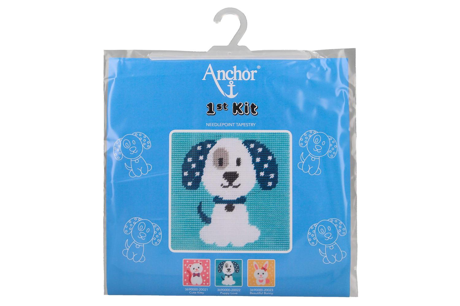Anchor Gro-3690000\20022 - First Kit Puppy Love - Tapestry K-2