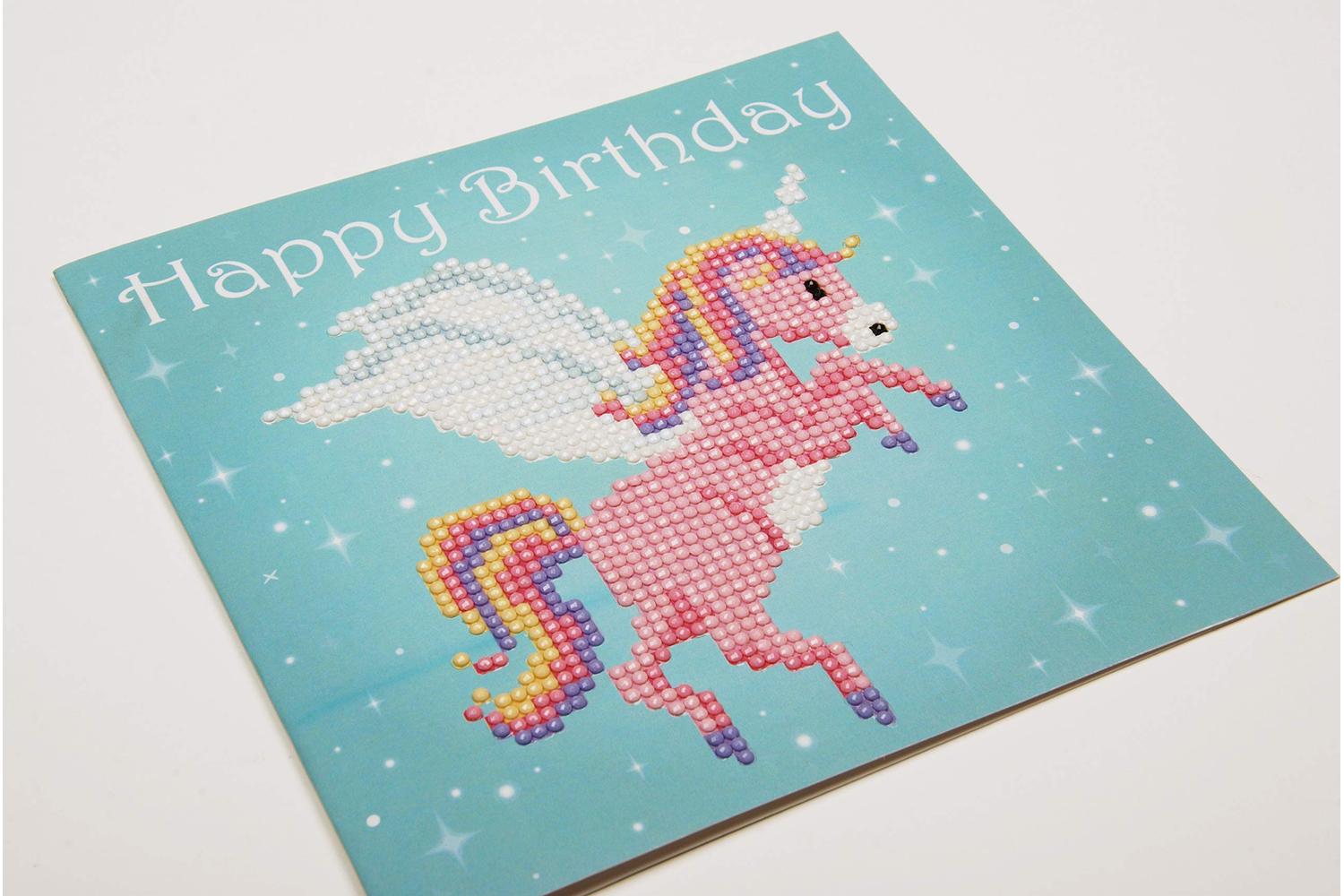 Vervaco Gro-pn-0183282 - Gcard Unicorn - Diamond Painting Gr-2