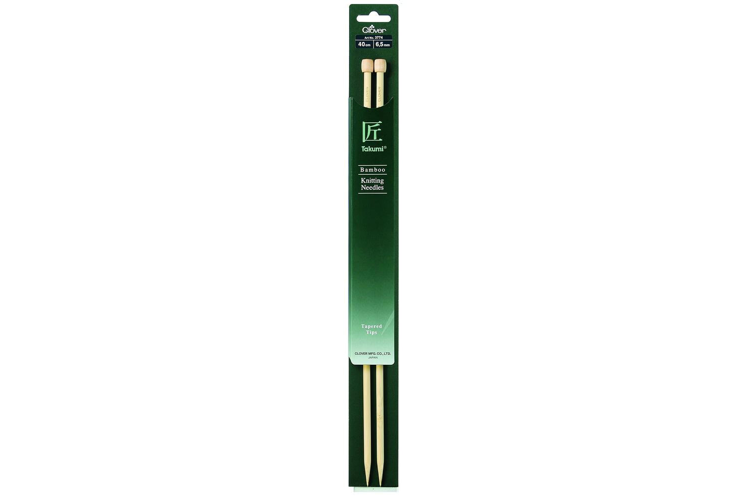Clover Gro-cl3774 - Knitting Pins Single-ended Takumi Bamboo