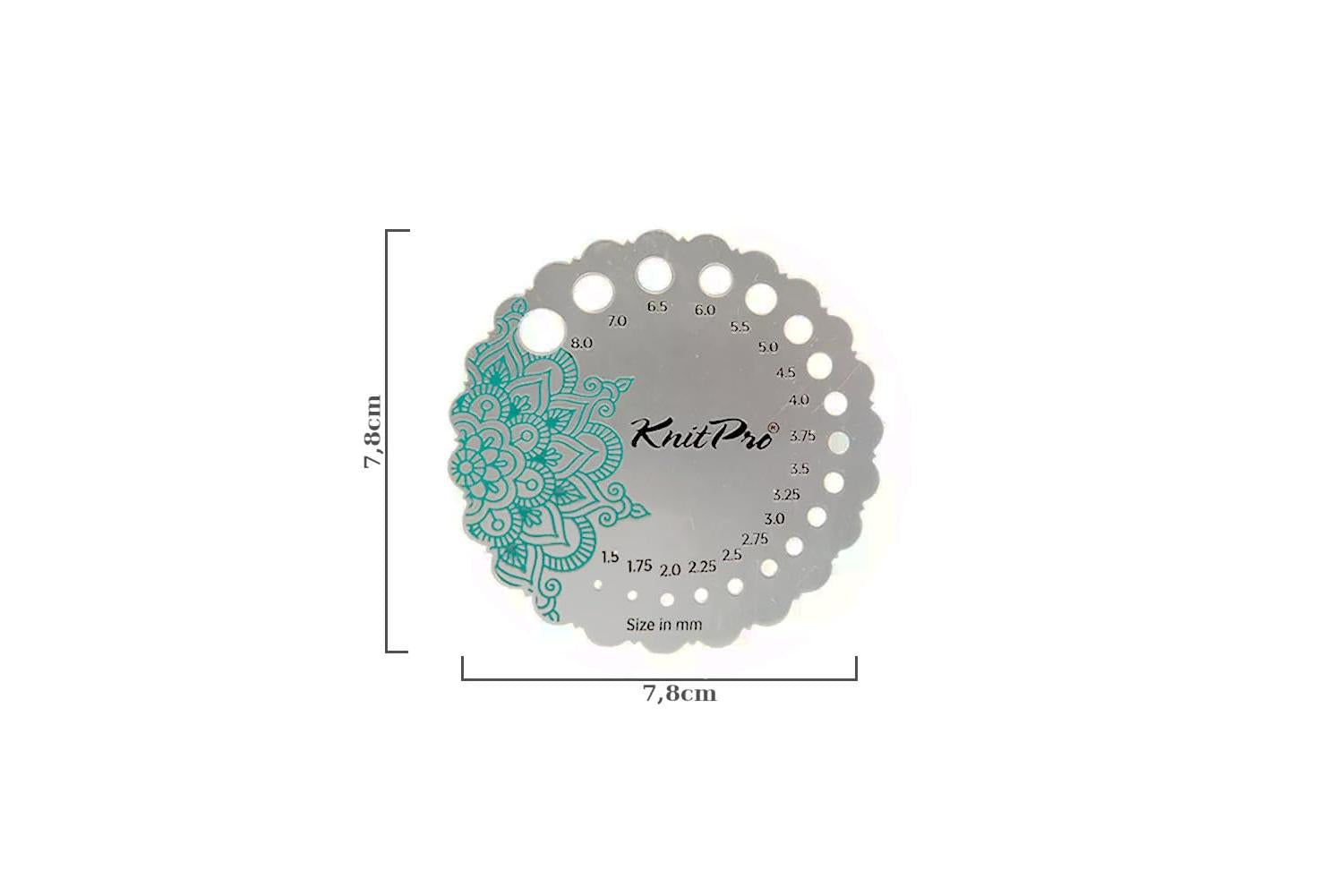 Knitpro Gro-kp36631 - Mful Needle Gauge - The Mindful Collec-3