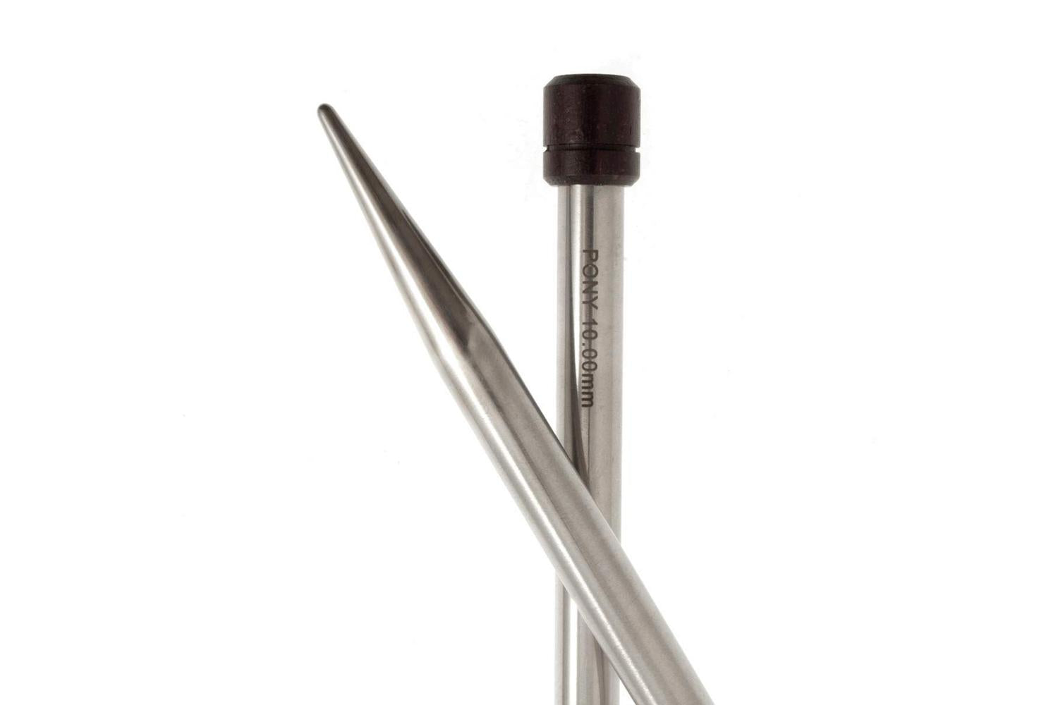 Pony Gro-p35322 - Knitting Pins Single-ended Stainless Steel-2