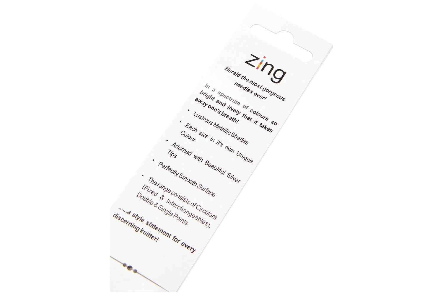 Knitpro Gro-kp47234 - Zing Sp 25x275 - Zing Knitting Pins Si-3