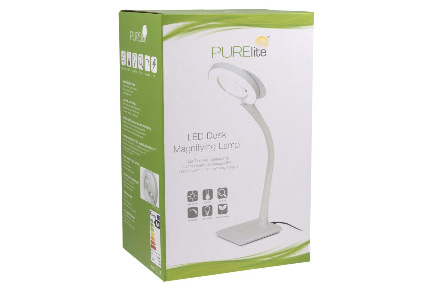 Purelite Gro-cfpl8289 - Table Magnifier Lamp - Magnifying La-2