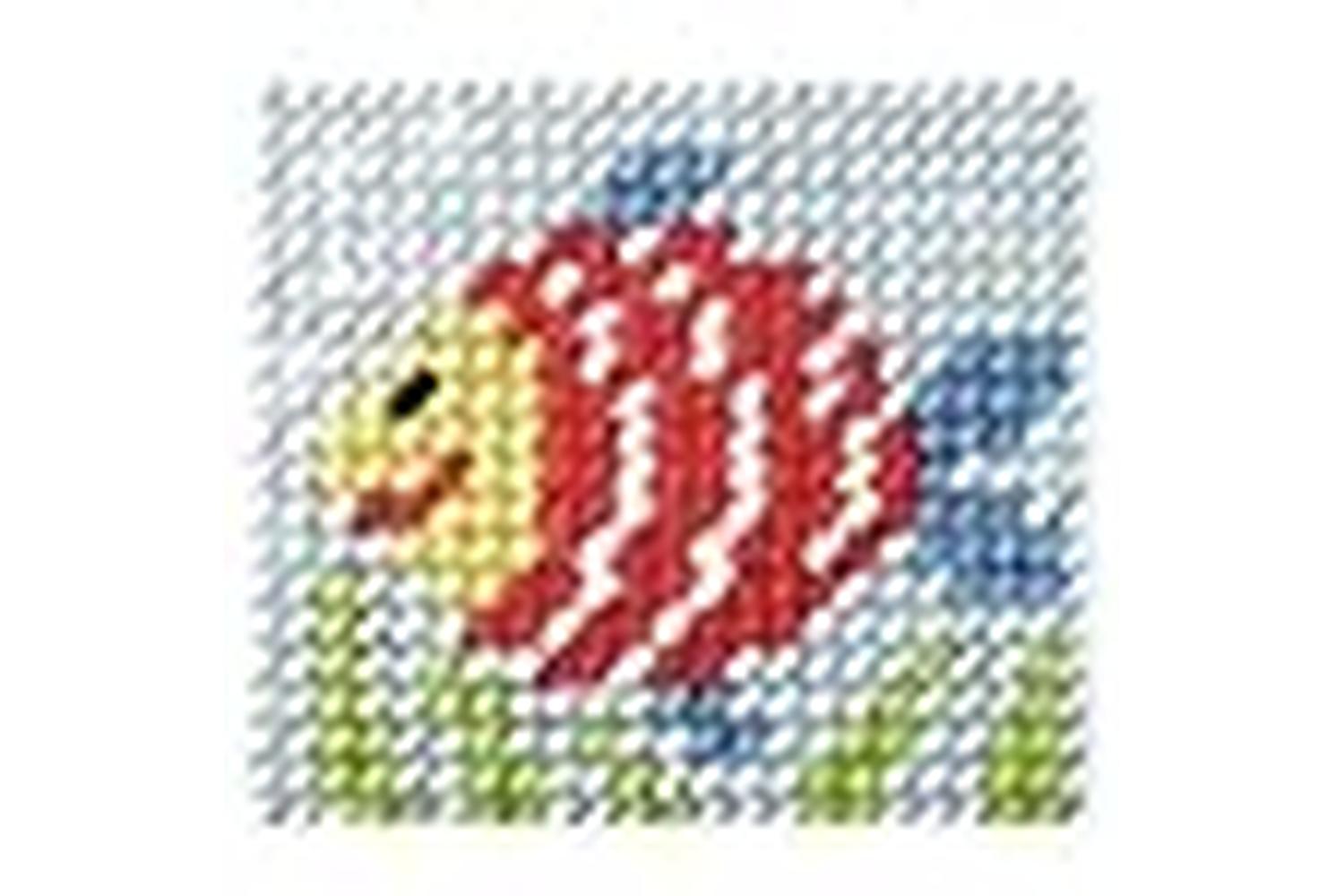 Orchidea Gro-orc.9714 - Emb Kit Rainbow Fish - Needlepoint K-2