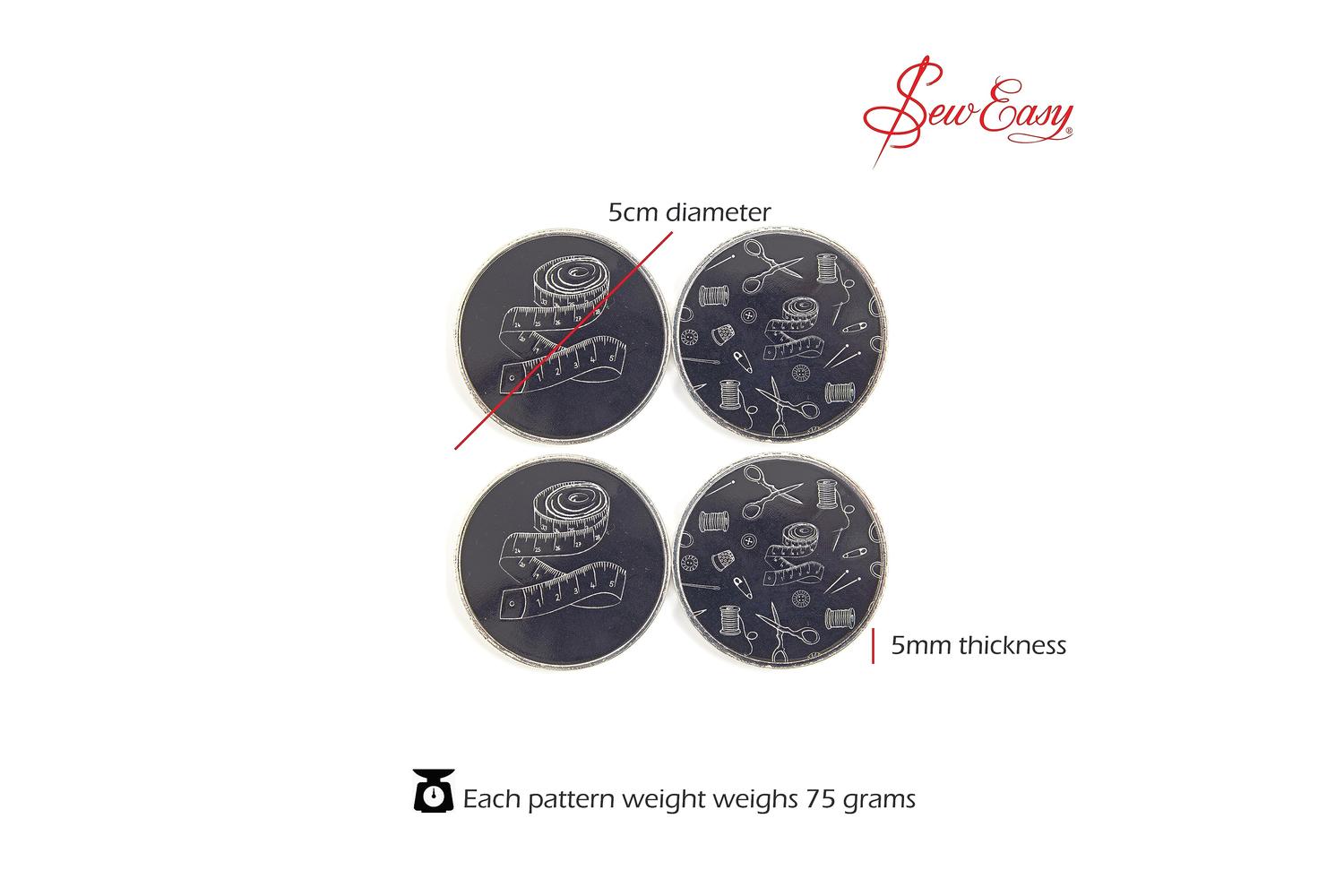 Sew Easy Gro-er907.4.2 - Fweight Pk4 Notions - Fabric Weight-3