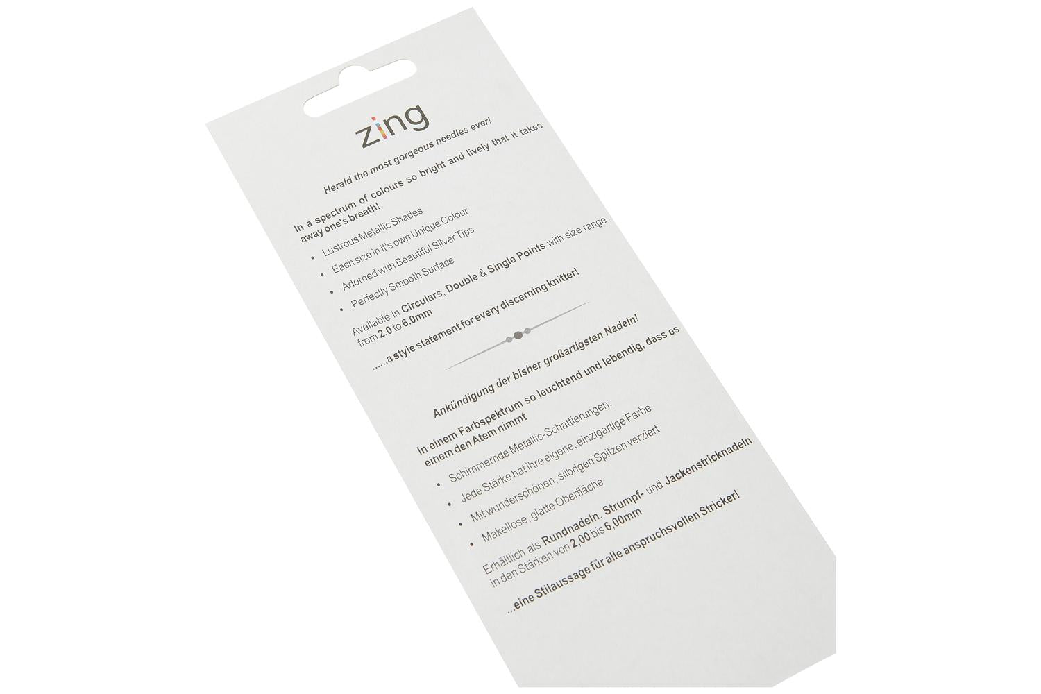 Knitpro Gro-kp47134 - Zing Fc 80x65 - Zing Knitting Pins Cir-2