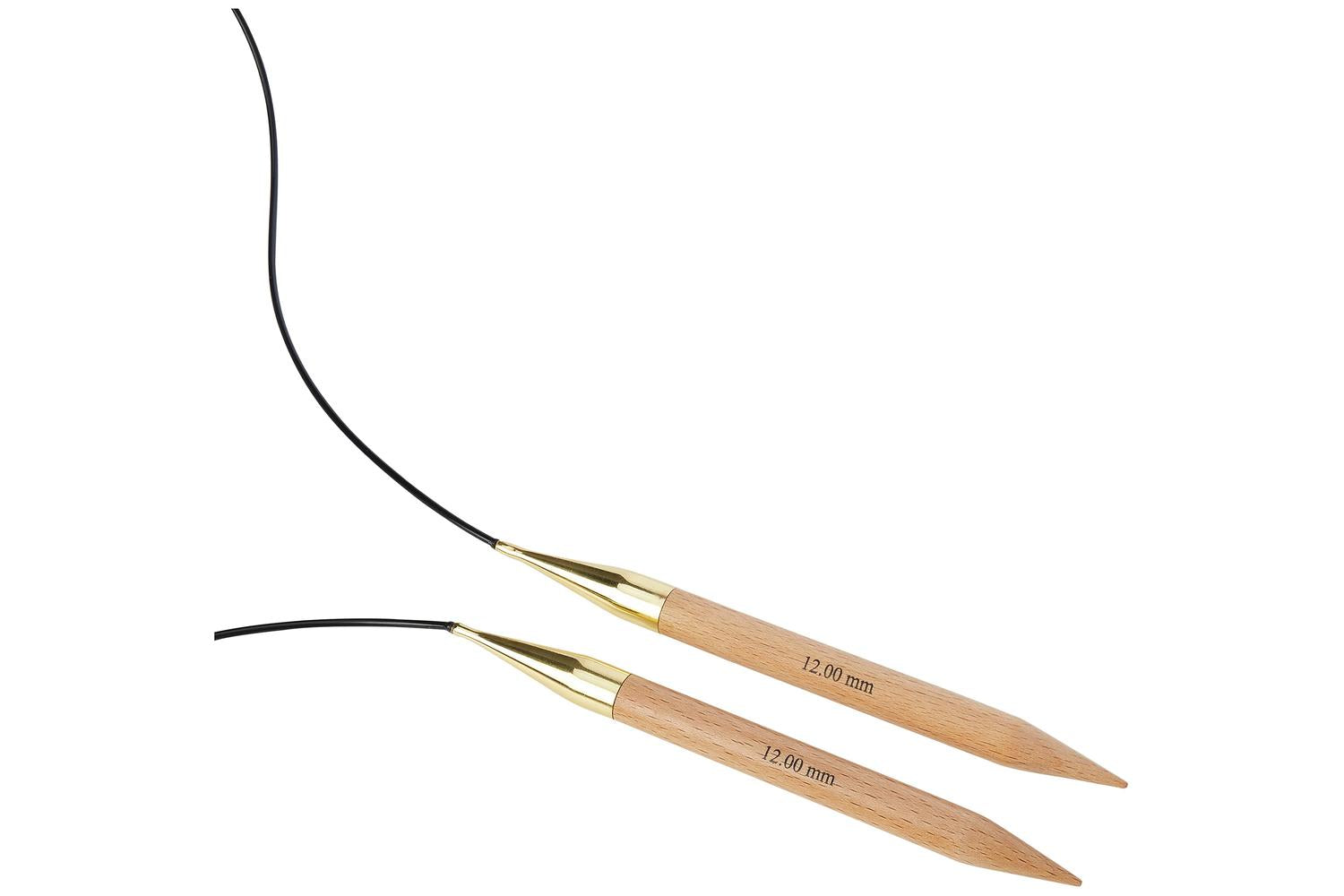 Knitpro Gro-kp35348 - Basix Knitting Pins Circular Fixed 100-3