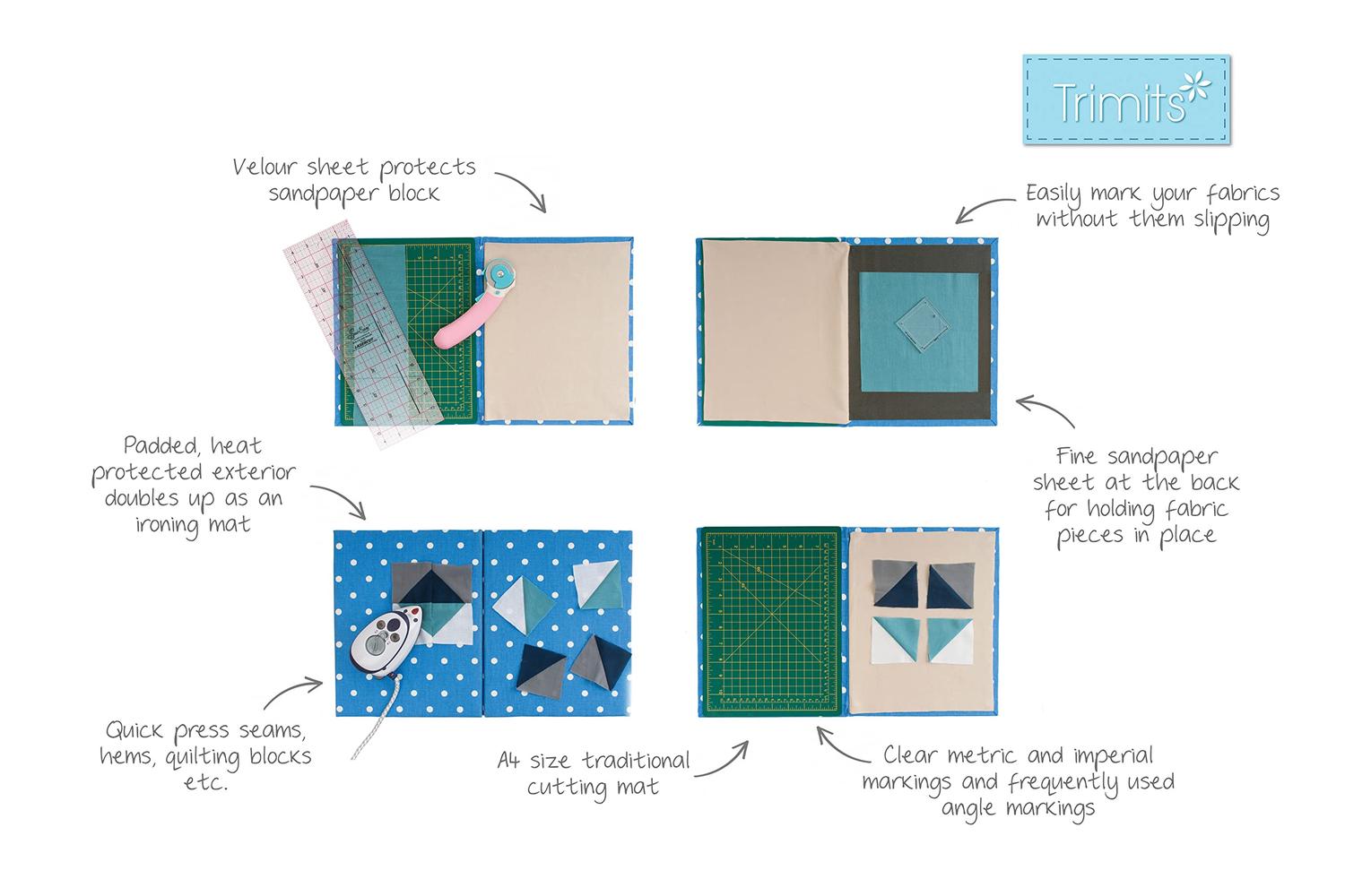 Trimits Gro-je69\195 - Quilters Mmat Hoot - Quilters Multi-m-3