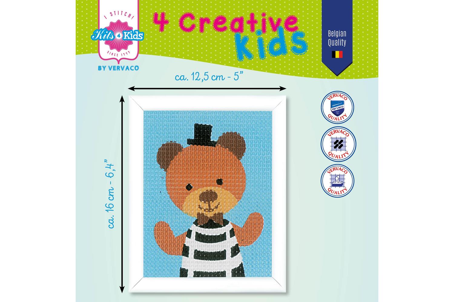 Vervaco Gro-pn-0200745 - Tkit Bear - Tapestry Kit Bear - Ver-2