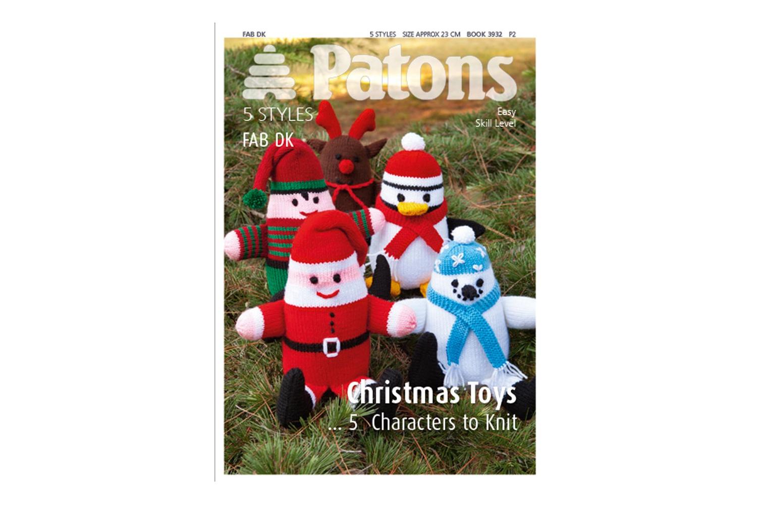 Patons Gro-pbn\3932 - Patons Knit Pat Lflt - Patons Pattern