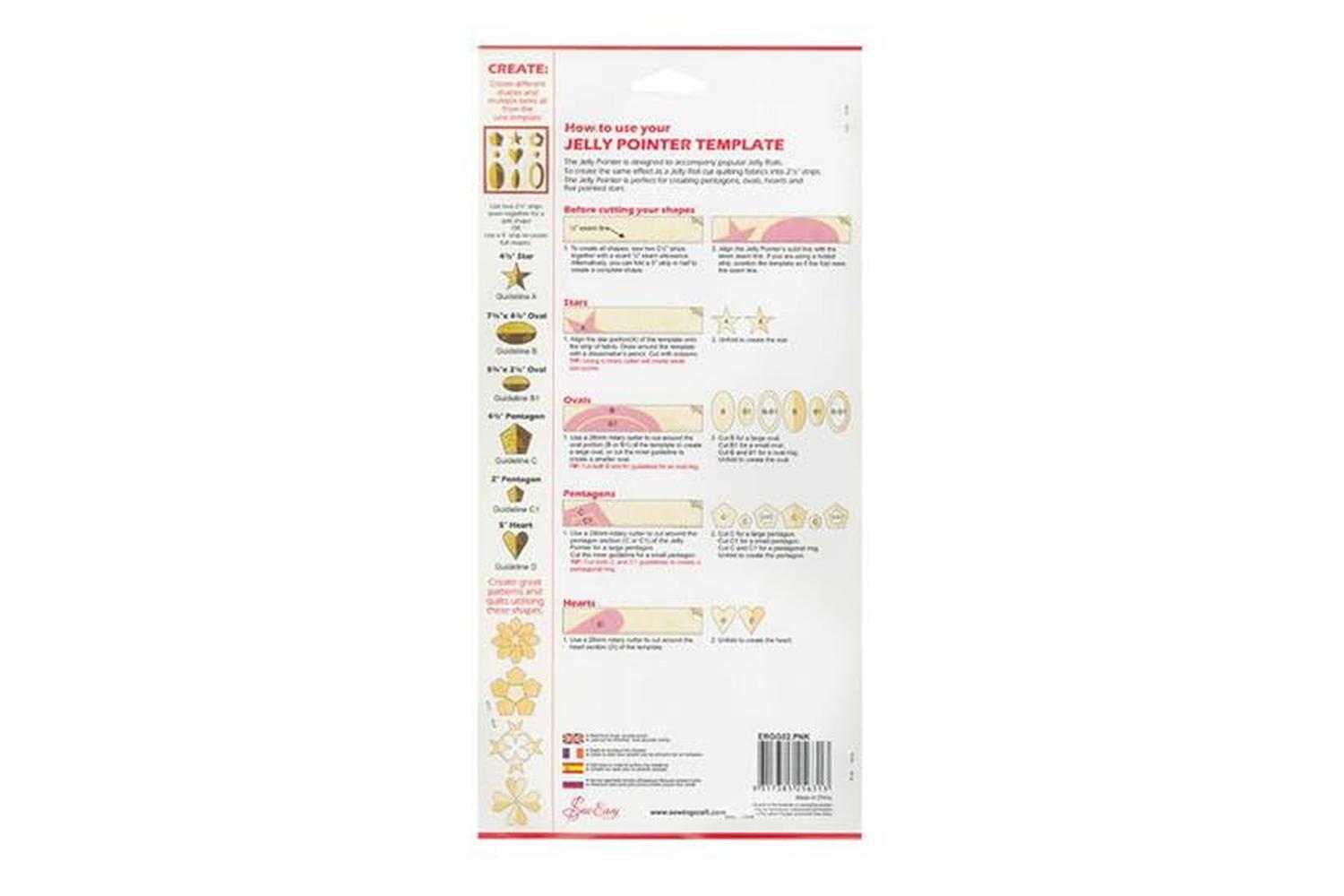 Sew Easy Gro-ergg02.pnk - Jelly Pointer - Template Jelly Poi-2
