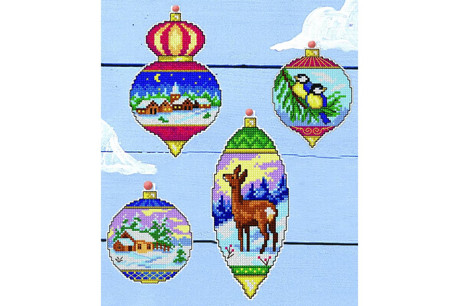 Orchidea Gro-orc.7673 - Counted Cross Stitch Kit Christmas B