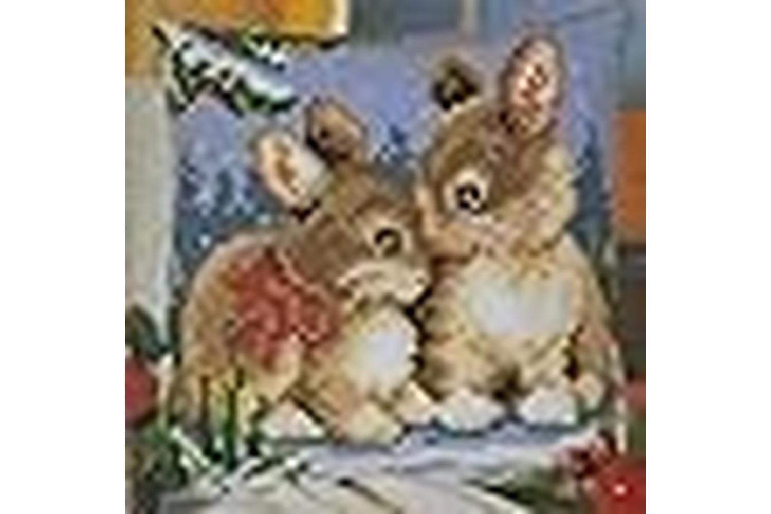 Vervaco Gro-pn-0008683 - Cushion Winter Scene - Cross Stitch-3