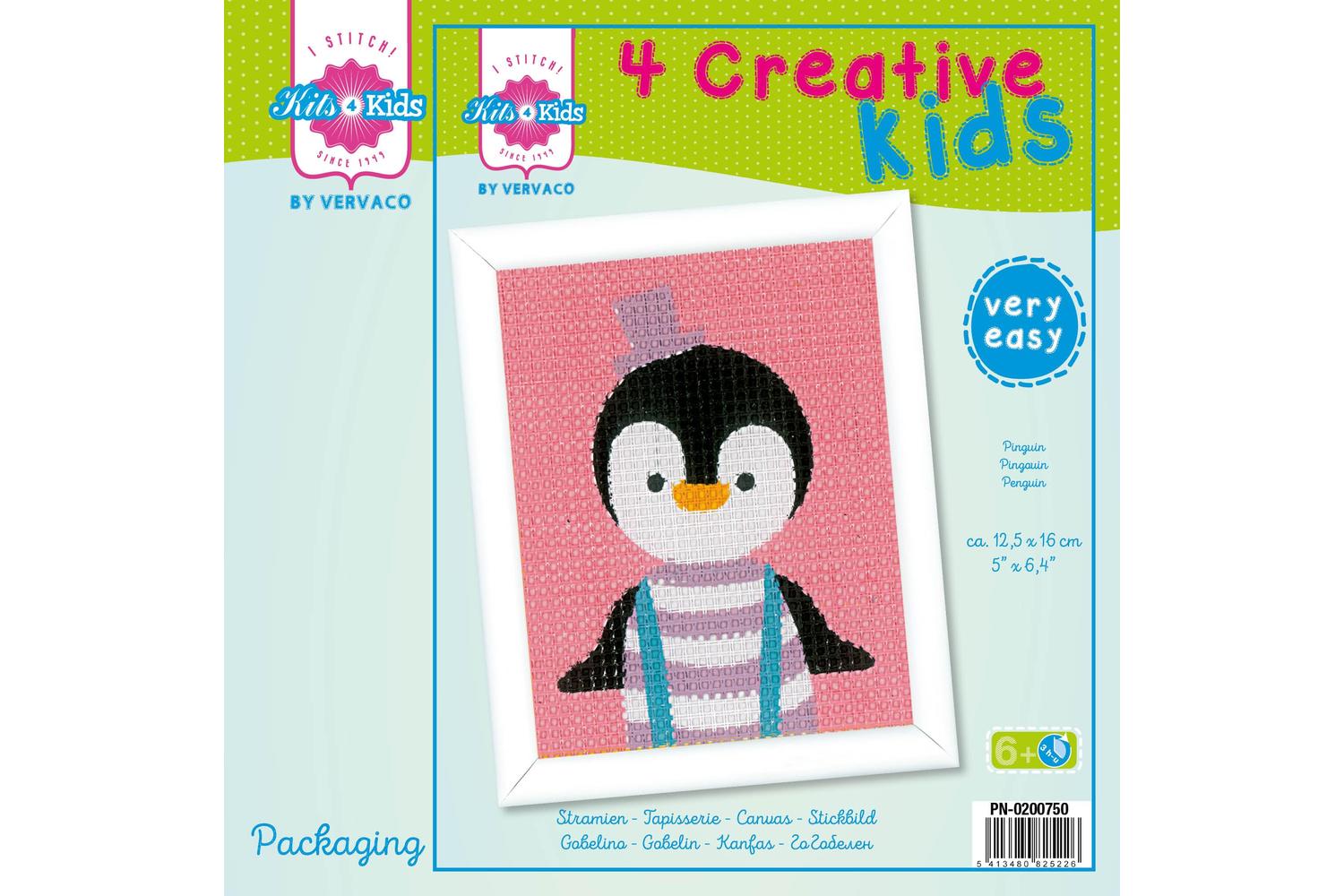 Vervaco Gro-pn-0200750 - Tkit Penguin - Tapestry Kit Penguin-3