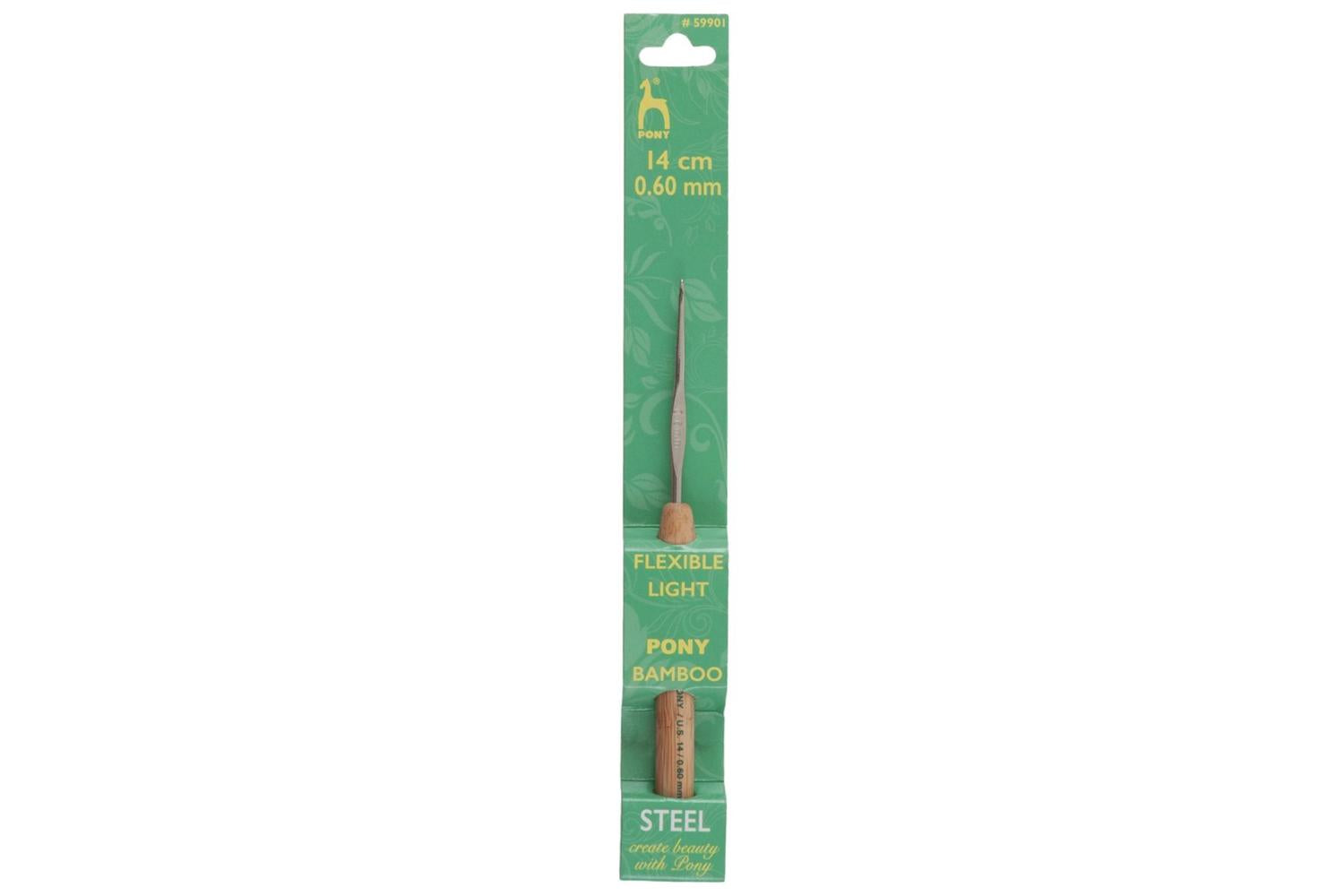 Pony Gro-p59901 - Stl Chk Wbamb 060 - Crochet Hook Steel Wit