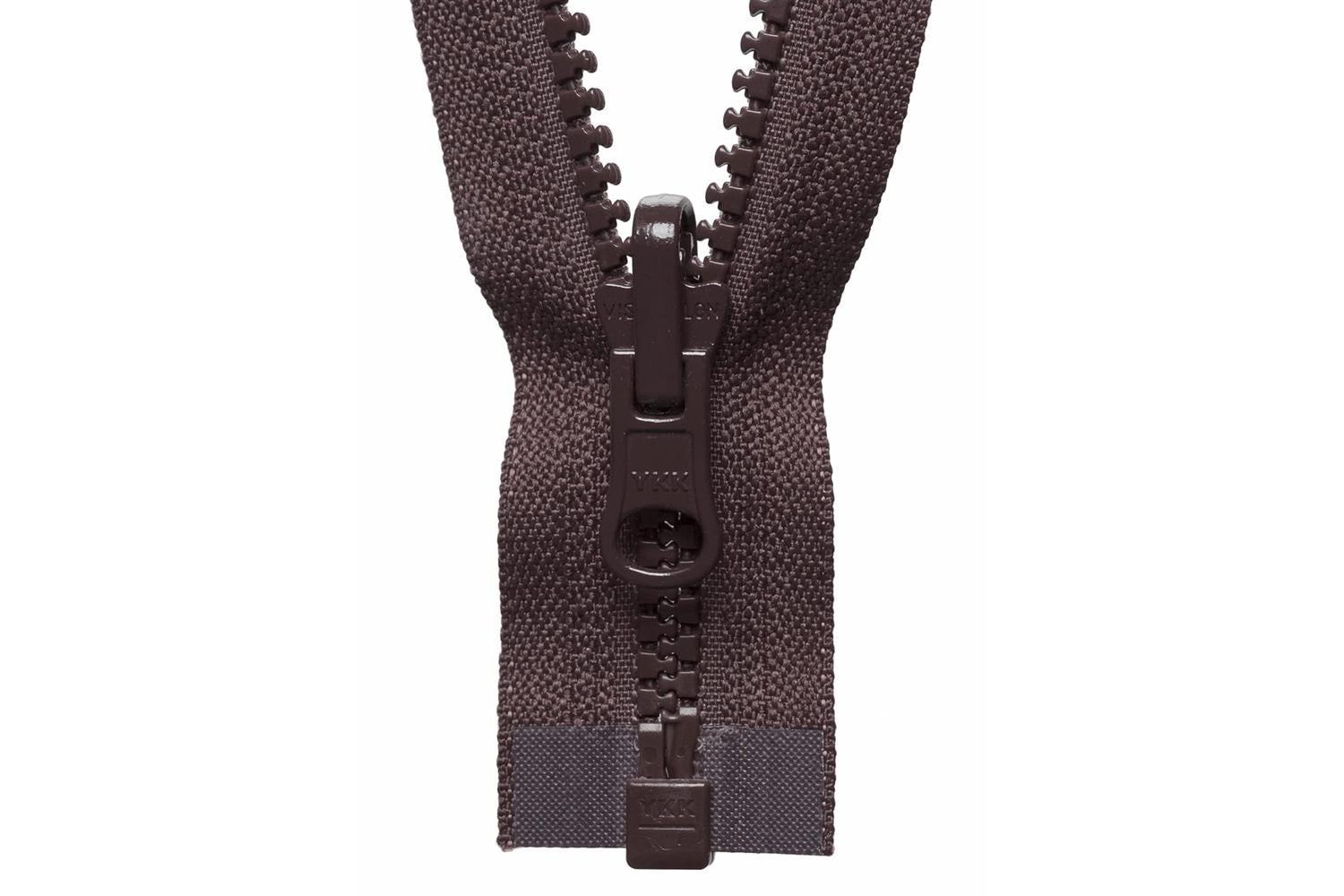 Ykk Gro-y176\570 - Flip Over Zip 76cm - Vislon Flip Over Zip