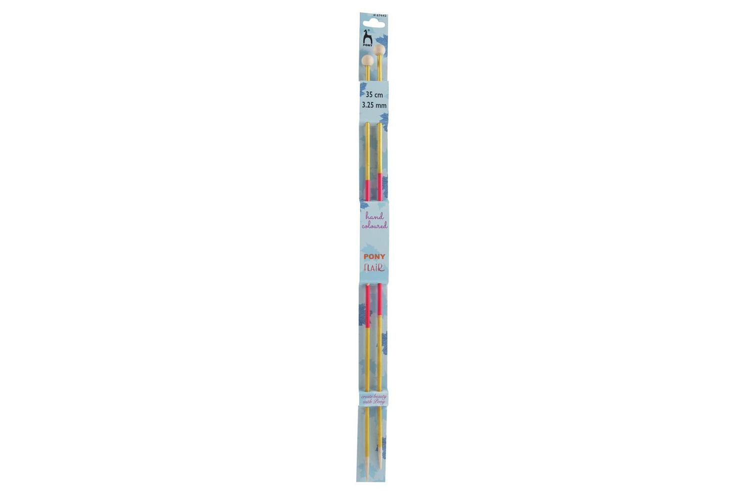 Pony Gro-p67442 - Flr Kp 35cmx325mm - Knitting Pins Single-e