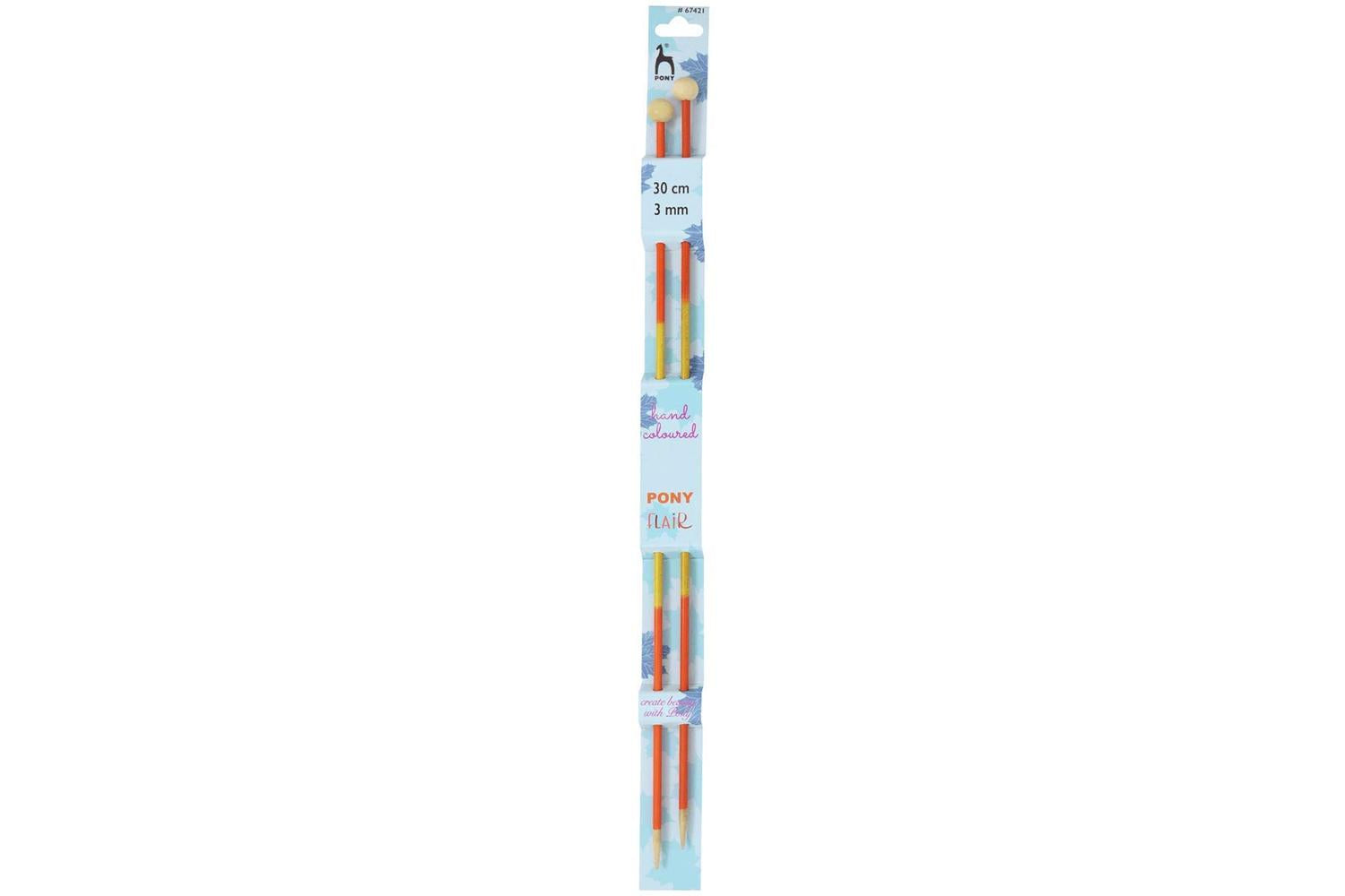 Pony Gro-p67421 - Knitting Pins Single-ended Hand Coloured F
