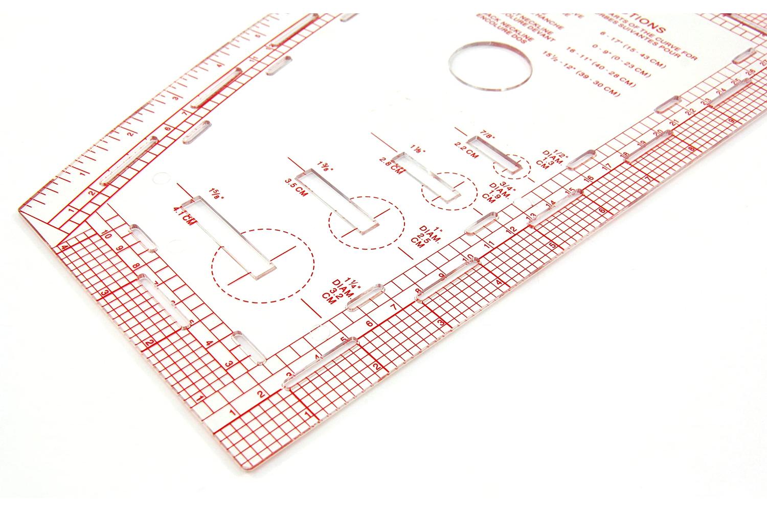 Sew Easy Gro-nl4196 - Se Curved Ruler - Rule Curved 13875 X-3