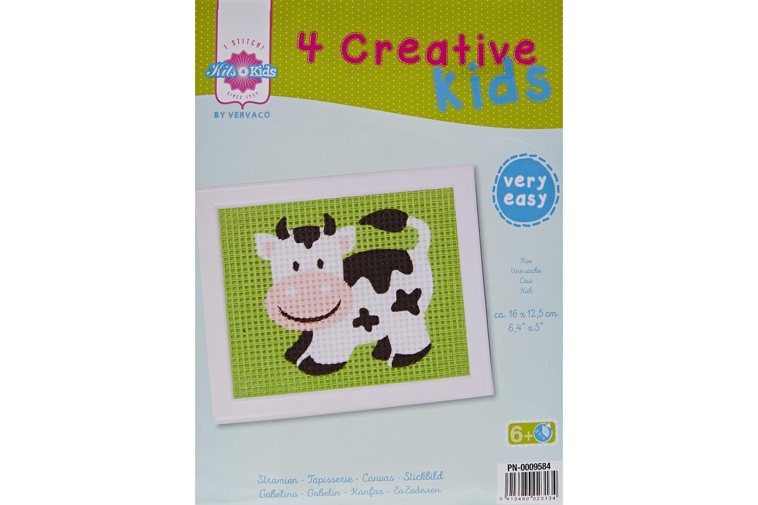 Vervaco Gro-pn-0009584 - Tkit Cow - Tapestry Kit Cow - Verva-2