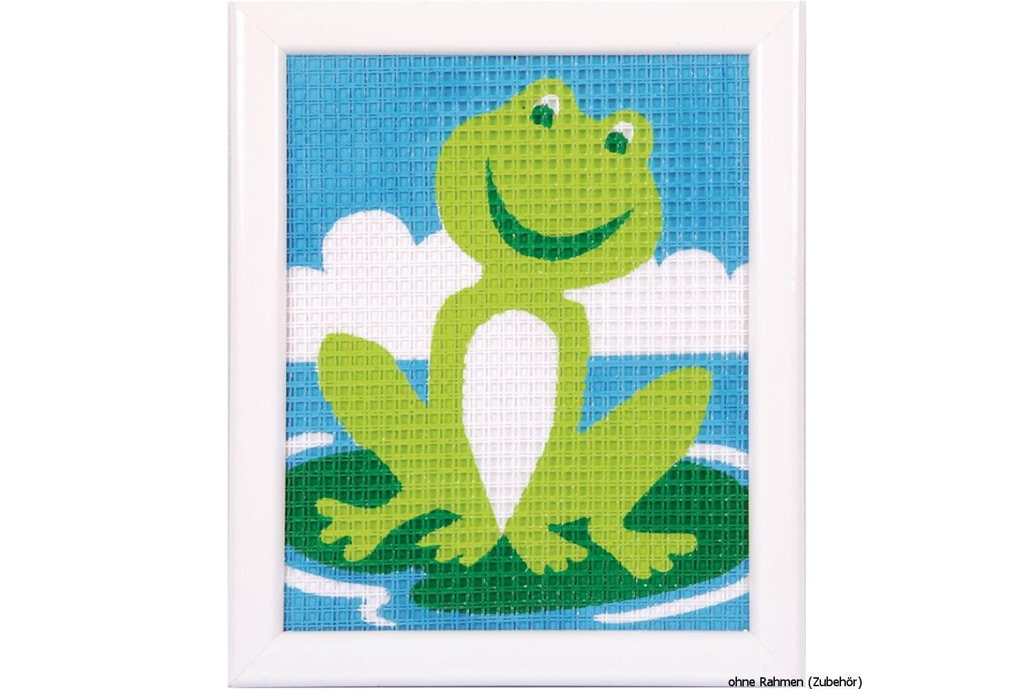 Vervaco Gro-pn-0009571 - Tkit Frog - Tapestry Kit Frog - Ver
