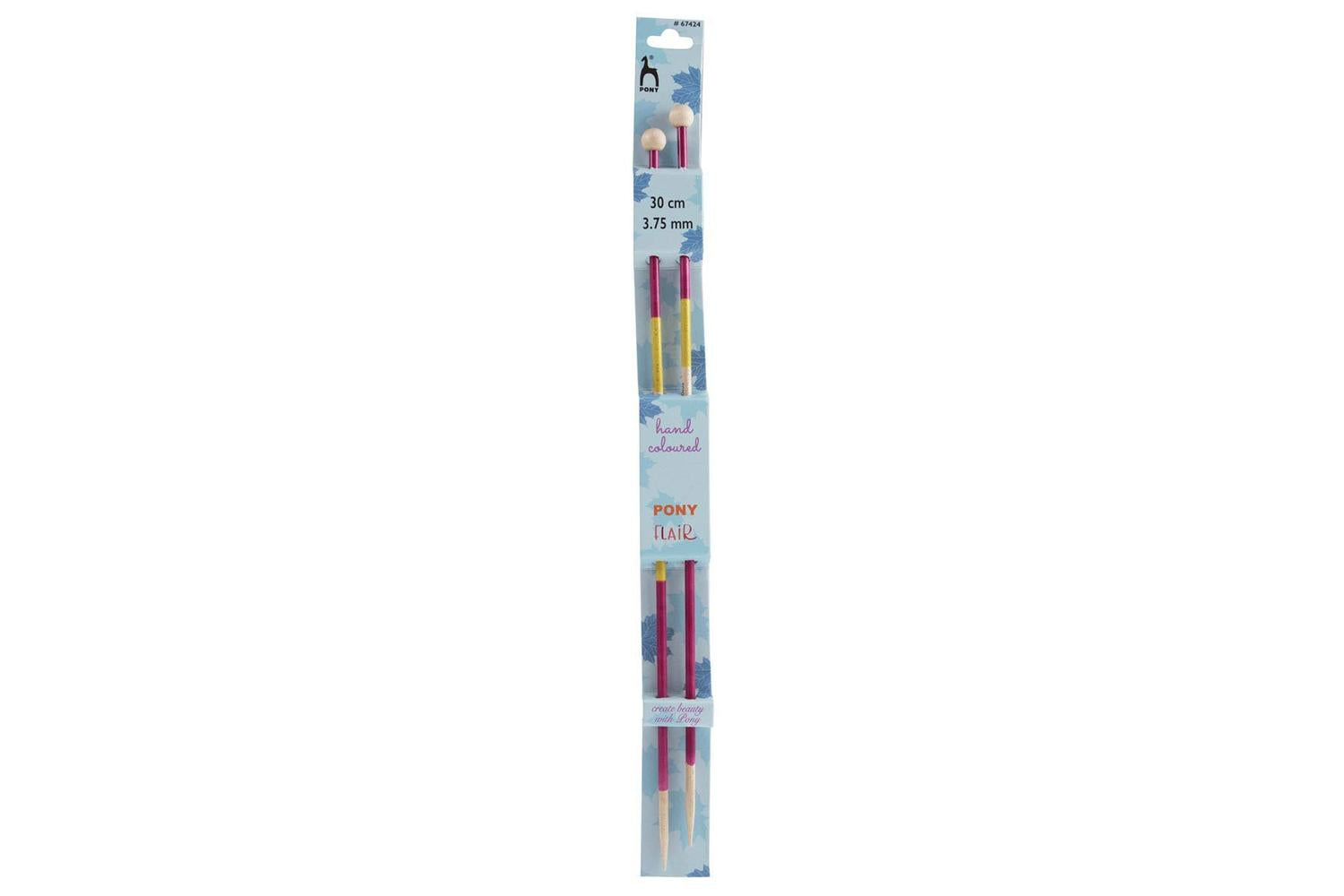Pony Gro-p67424 - Flr Kp 30cmx375mm - Knitting Pins Single-e
