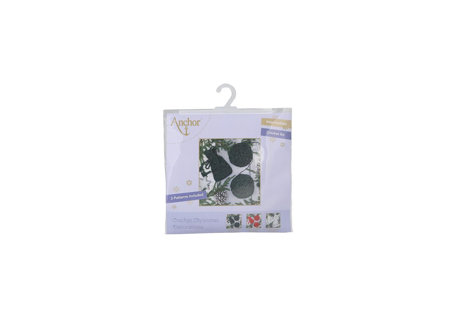 Anchor Gro-ake0014\0003 - Xmas Dec Kit 2 Green - Crochet Kit