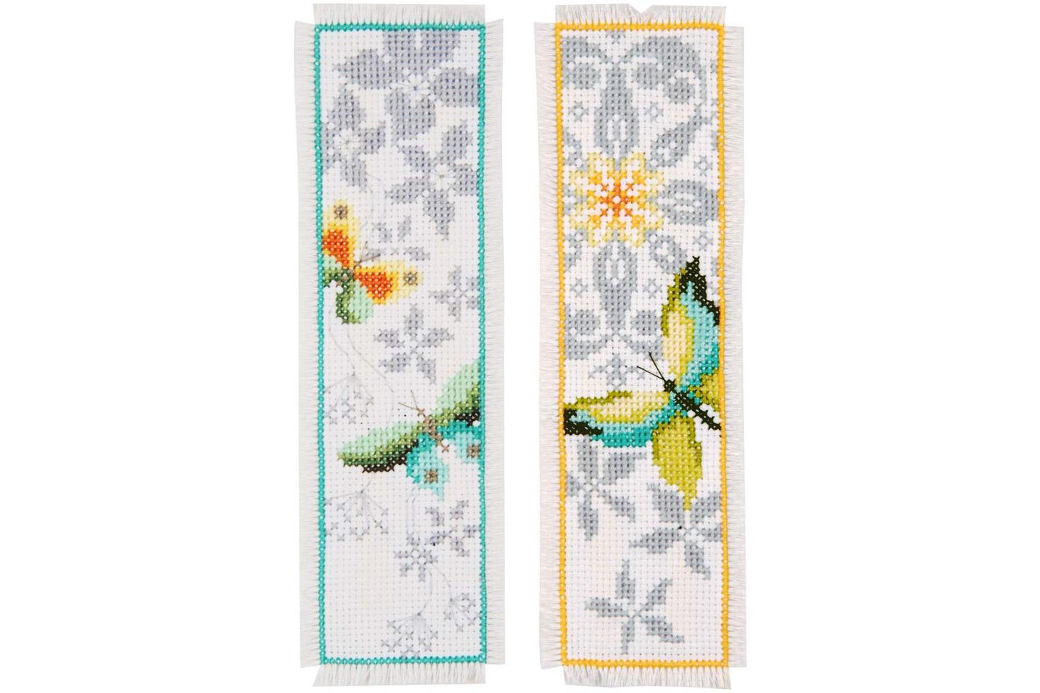 Vervaco Gro-pn-0165133 - Counted Cross Stitch Kit Bookmarks