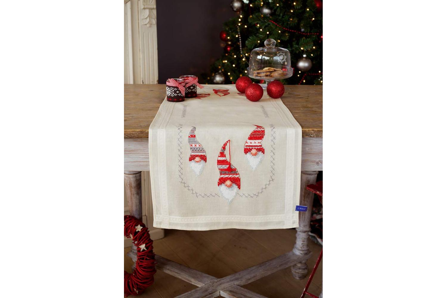 Vervaco Gro-pn-0155966 - Emb Trun Xmas Gnomes - Embroidery K
