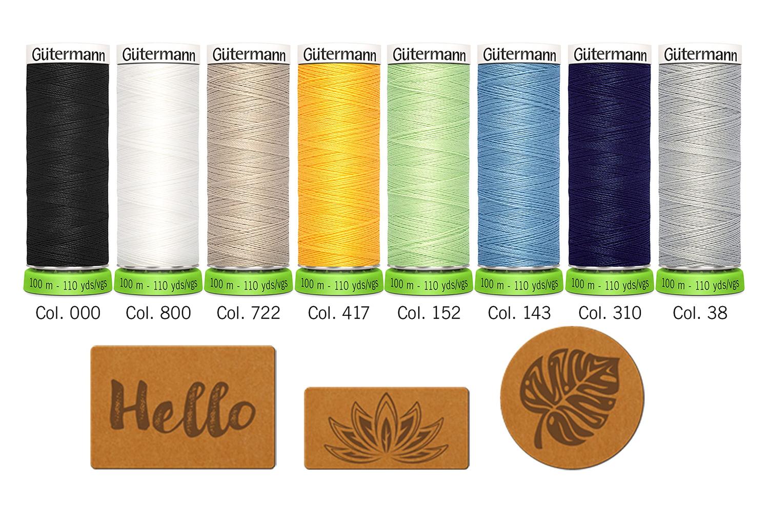 Gutermann Gro-734588 - Tset Rpet Sa Labels - Thread Set Sew--4