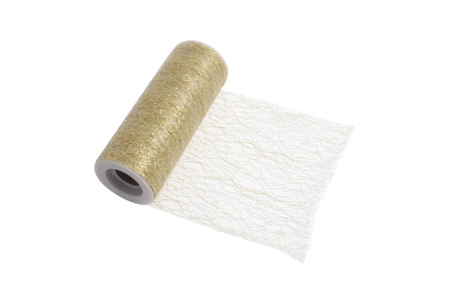 Occasions Gro-r422mt\gl - Trim Mesh Tulle 10m X 15cm Metalli-2