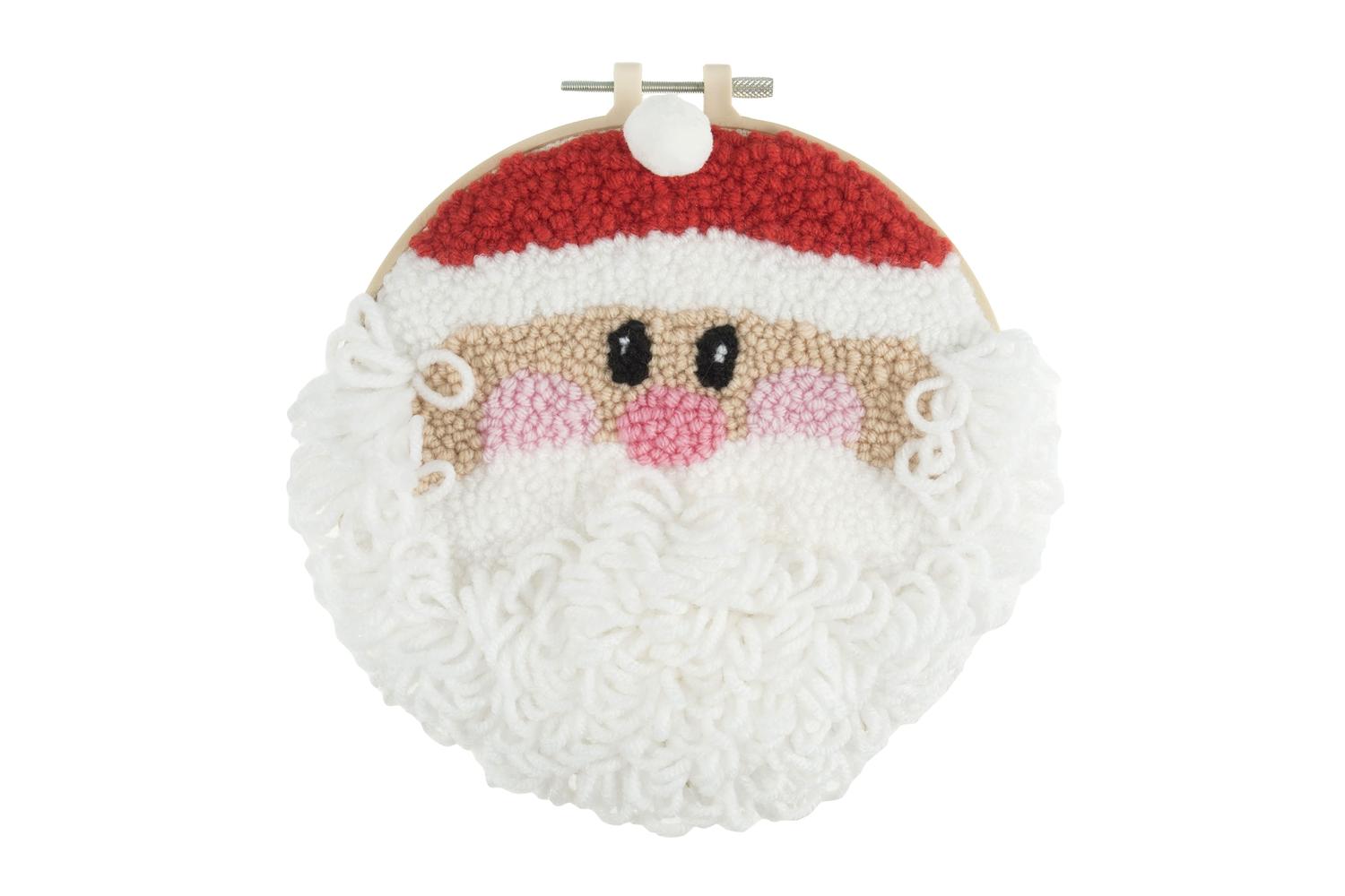 Trimits Gro-gck157 - Punch Needle Kit Yarn And Hoop Christma