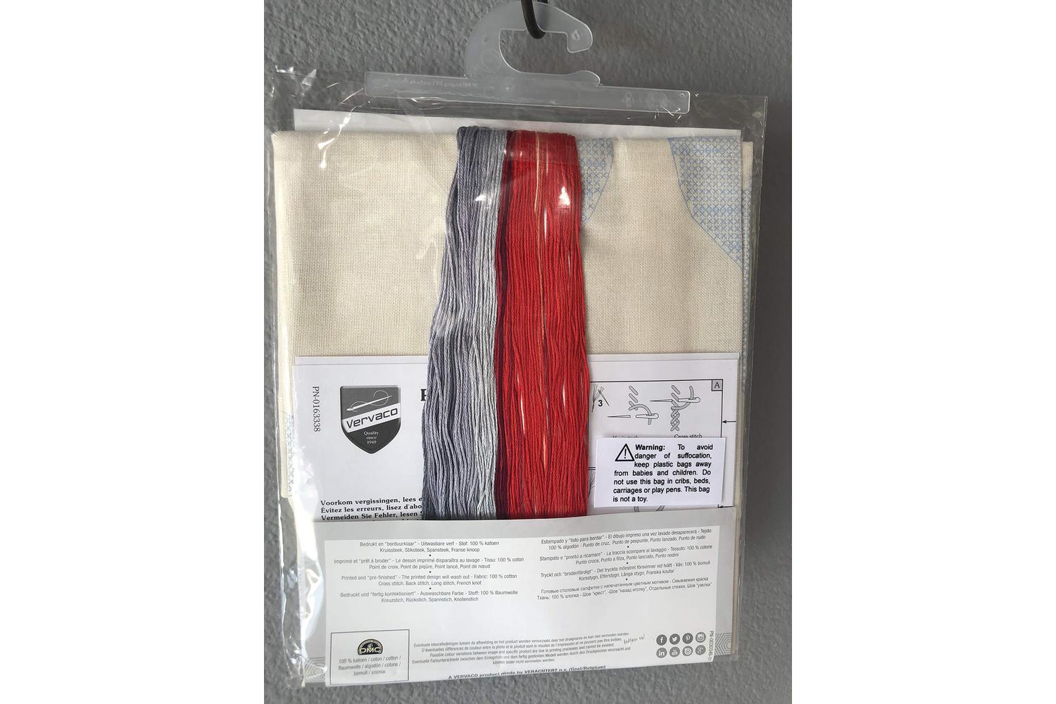 Vervaco Gro-pn-0155211 - Emb Tclth Xmas Gnomes - Embroidery-3