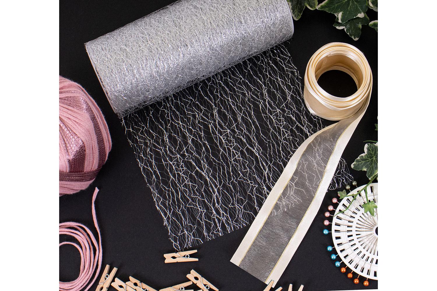 Occasions Gro-r422sl - Mesh Tulle 10mx15cm - Trim Mesh Tulle-3