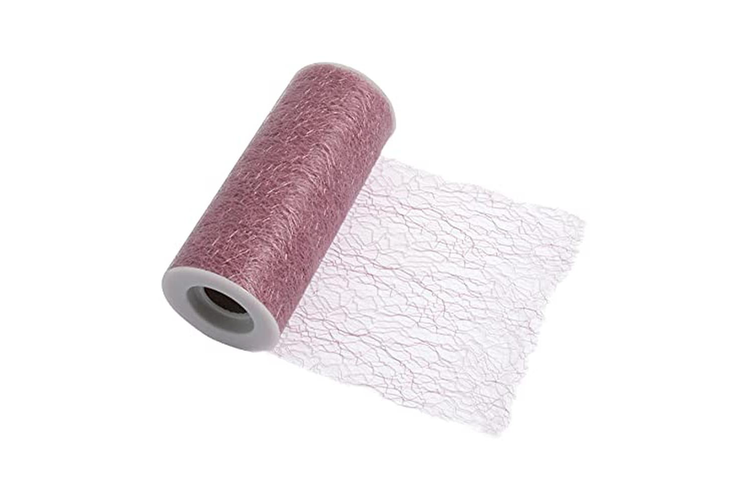 Occasions Gro-r422dt\pk - Trim Mesh Tulle 10m X 15cm Dusky P-2