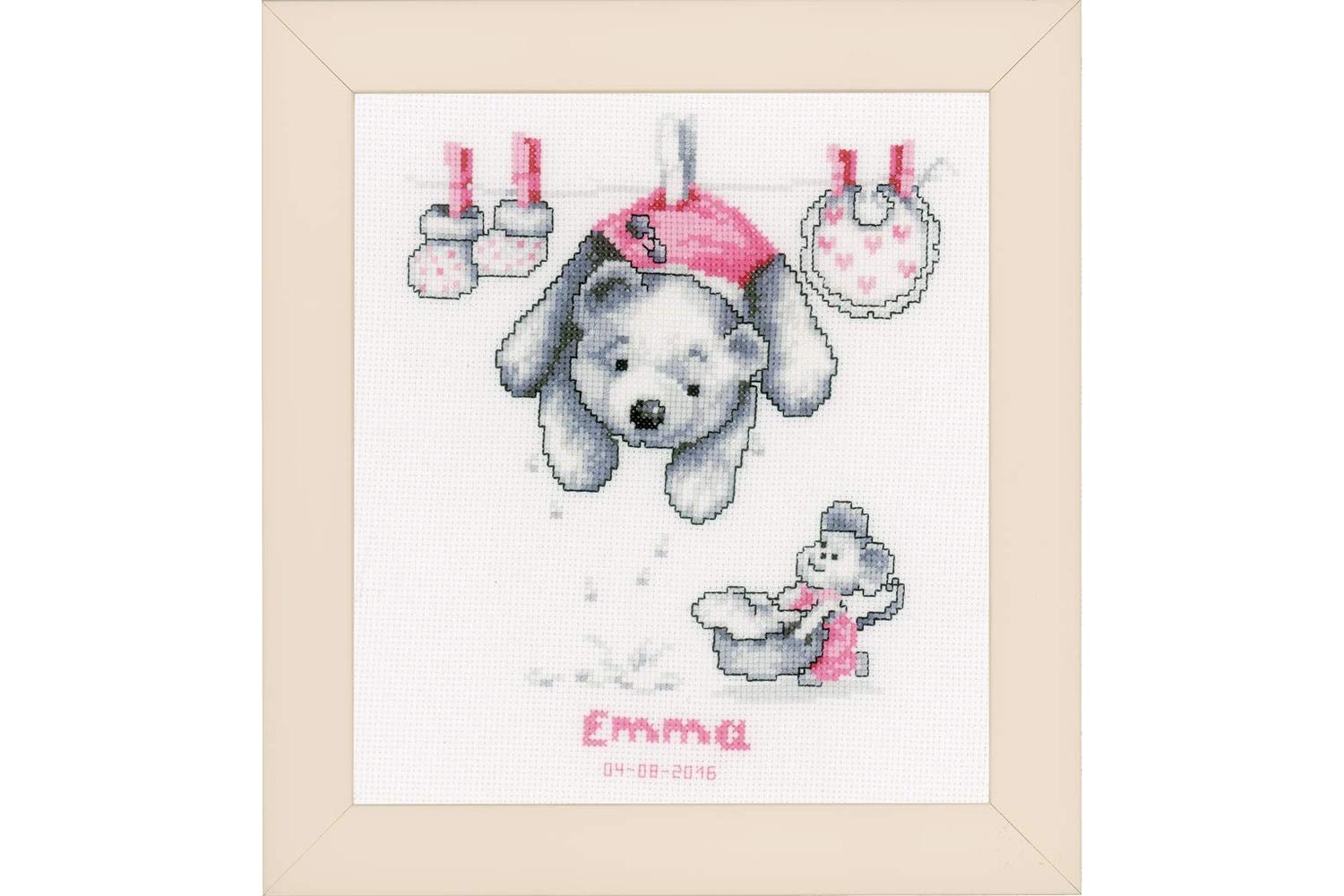 Vervaco Gro-pn-0011892 - Baby Laundry - Counted Cross Stitch-3