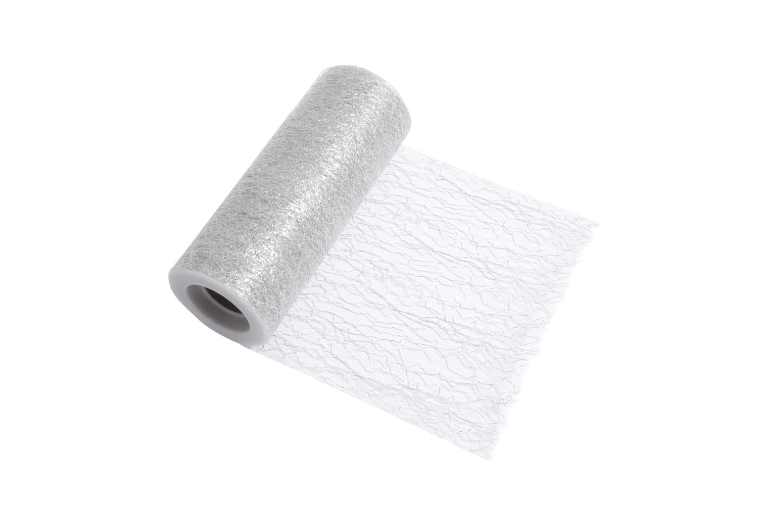 Occasions Gro-r422mt\sl - Trim Mesh Tulle 10m X 15cm Metalli-2